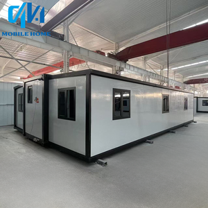 Villa Moderna Prefabbricata in <span class=keywords><strong>Container</strong></span> da 40 Piedi Espandibile con Ricambi Gratuiti in Acciaio Leggero Eco-Friendly Australia - Product Image 2