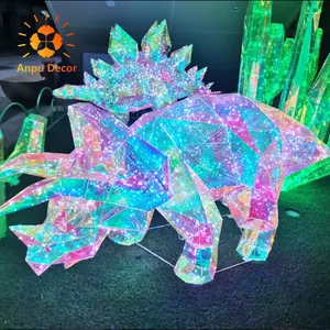 2023 новый коммерческий мотив свет праздник динозавров фестиваль фонарь украшения искусственные животные Рождество водонепроницаемый