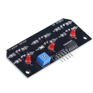 OKY3517-<span class=keywords><strong>2</strong></span> TCRT5000 <span class=keywords><strong>3</strong></span>-сторонний модуль отслеживания, модуль датчика, электронные модули, инфракрасный модуль следящего устройства - Product Image 1