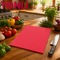 Planche à découper en polyéthylène de qualité alimentaire, antidérapante, durable, pour la cuisine, les restaurants, les hôtels et la maison