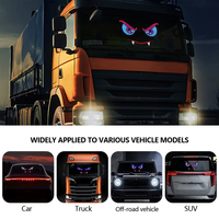 Lumière d'ambiance universelle pour l'intérieur de la voiture, lampe décorative LED effet œil de vampire/démon, éclairage d'ambiance intérieur automobile, vente en gros