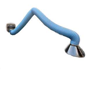 Industrielle Verwendung Hoch temperatur beständiges Schweißen Flexibler Rauch auspuff arm Rauch absaug arm mit Saug haube - Product Image 2