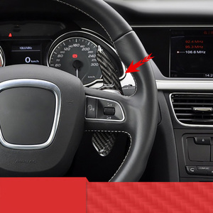 Extension de volant en fibre de carbone pour Audi A4L/A5/A6LQ8 Series Models Auto Racing Accessories - Product Image 6