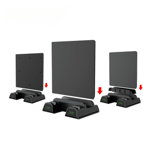 Cho PS4/Slim/Pro Đa-Chức Năng Làm Mát Cơ Sở Cho PlayStation 4 Giao Diện Điều Khiển Trò Chơi Điều Khiển <span class=keywords><strong>Dual</strong></span>-Chỗ Ngồi Sạc Với LED Hiển Thị Ánh Sáng - Product Image 4