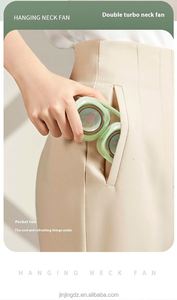 Ventilador de Cuello USB Recargable, Portátil, Mini, Sin Aspas, para Colgar en el Cuello - Product Image 2