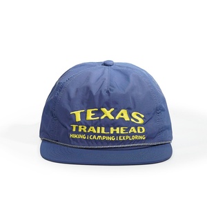 Gorras de Béisbol con Bordado de Nailon OEM, con Logotipo Personalizado, 5 Paneles, Visera Plana, Cierre a Presión, Gorras Deportivas de Golf - Product Image 3
