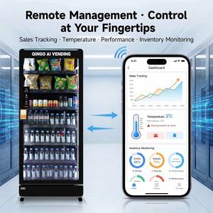 Qingo Ace, Nuevo Modelo de Dispensador Automático de Bebidas y Snacks con IA para el Lugar de Trabajo, Máquina Expendedora Inteligente - Product Image 3
