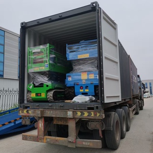 मिनी 4 मीटर 6 मीटर 8 मीटर क्रॉलर स्व-चालित कैंची लिफ्ट स्व-चालित कैंची लिफ्ट स्वयं चलने वाले ट्रक कैंची फोर्क हवाई कार्य मंच - Product Image 2