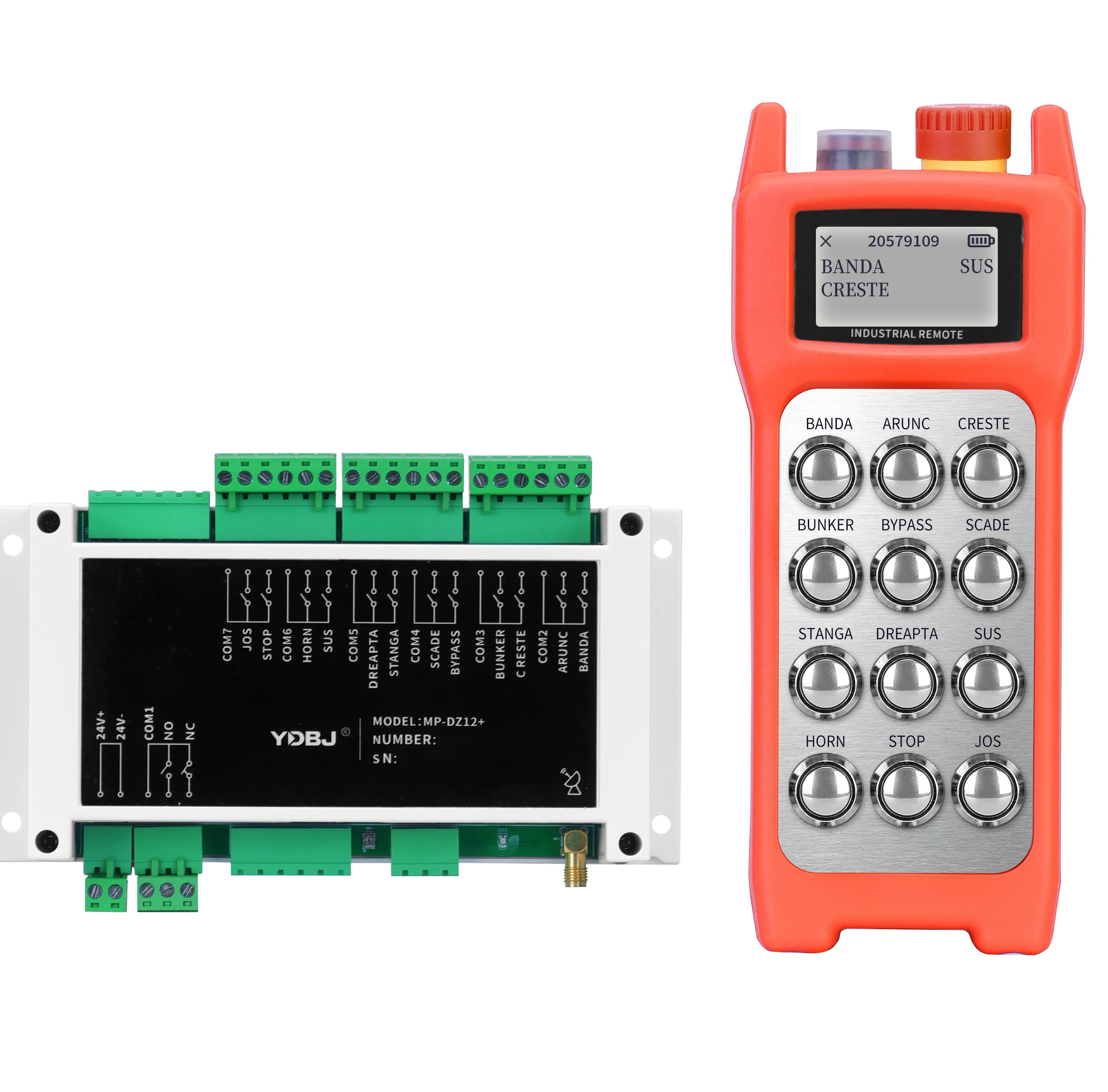 12V orange
