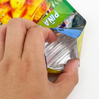 Op maat gemaakte bedrukte voedselverpakkingen gedroogd fruit snack doypack aluminiumfolie plastic geurdicht ziplock stand-up pouch mylar zak