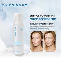 Tonique facial au peptide de cuivre bleu, soin anti-âge coréen, brume éclaircissante pour le visage