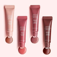 Tubes de brillant à lèvres personnalisés, tubes souples vides pour huile à lèvres, emballage cosmétique avec embout irrégulier et trou de suspension, 5ml 10ml 15ml, tube pour huile à lèvres