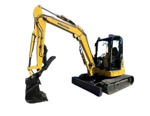 Excavatrice compacte d'occasion KOMATSU PC55 de 5 tonnes, mini-pelleuse d'origine japonaise, modèle Komatsu PC60 - Product Image 1