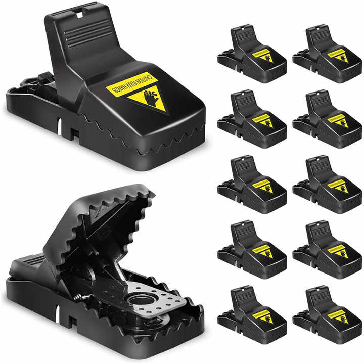 Mäuse fänger 6 PACK Mouse Snap Trap Wieder verwendbare haltbare Mäuse Ratten Catcher Nagetier Killer Haushalt Schädlings bekämpfung produkte Falle