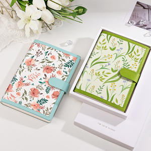Carnet de notes/journal floral esthétique A5 GF pour filles et étudiantes, en boîte, en stock - Product Image 1