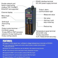 Contrôleur de température numérique PID Toky OEM ODM avec écran LCD et sortie relais SSR 16 canaux