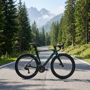 Vélo de route Tornado Wind Power 3K en fibre de carbone avec roues en carbone de 60 mm, 24 vitesses, freins à disque à axe traversant, pédale ordinaire - Product Image 6