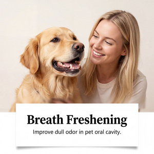 Spray Bucal para Mascotas, Perros y Gatos, Elimina el <span class=keywords><strong>Mal</strong></span> <span class=keywords><strong>Aliento</strong></span>, Limpieza Dental Diaria, Líquido Refrescante Bucal - Product Image 3