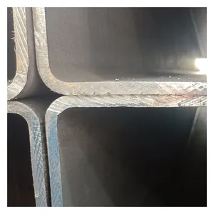MS ERW içi boş bölüm kare dikdörtgen yuvarlak boru delikli demir boru kaynaklı siyah çelik boru boru