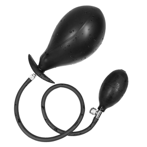 Plug Anale in Silicone Liquido Nero Impermeabile per Donne, Gancio a <span class=keywords><strong>Luna</strong></span> Gonfiabile, Accessorio per Masturbazione e Flirt - Product Image 6