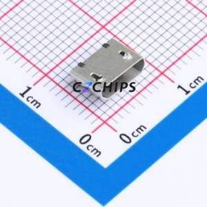 HX MICRO 5.9ZB5.7 USB Connector SMD Connector ( Connector Type: Micro-B )( Gender: Female )( Mounting Type: Sink Board ) - Product Image 1