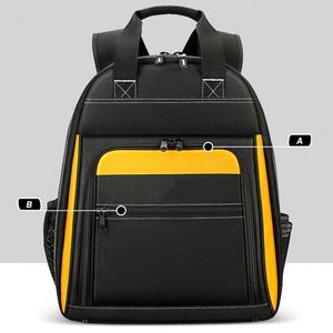 Heavy Duty Comfortable Convenient Oxford Electrical Work Tools Backpack Electrician's Tool Bag Multi Purpose Storage Bag - Product Image 5