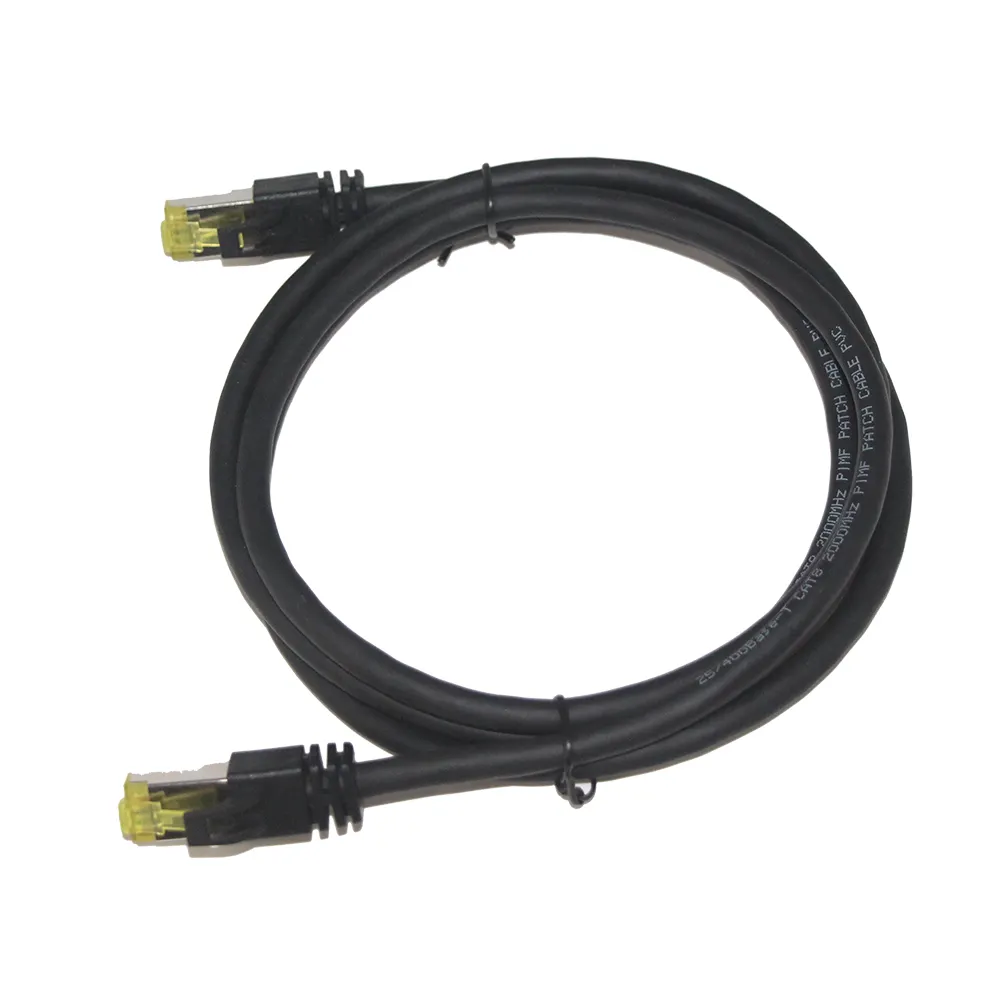 Rj45 Connector Cat.8 Patch Panel Cat5e Pair Cat8 Utp Port Network Cat8 Lan Cord Ethernet Cable Cat 8