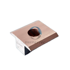 Anodized kết thúc bảng điều khiển năng lượng mặt trời kẹp cho khung PV mô-đun mái cài đặt nhôm giữa kẹp cho hệ thống lắp đặt bảng điều khiển năng lượng mặt trời - Product Image 3