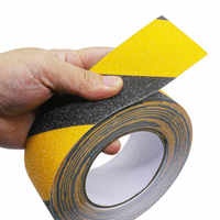 Rubans acryliques PVC antidérapants simple face pour l'extérieur Bande de roulement d'avertissement de sécurité antidérapante givrée imperméable pour escaliers et sols humides