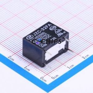 JZC-32FA-012-HS2(555) Power Relay Through hole,10.1x17.6mm 12V 1 Normally Open: 1A (SPST-Normally Open)::: 4 5A-30VDC/5A-250VAC - Product Image 1