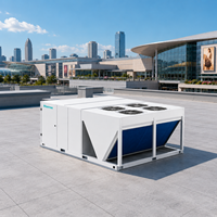 Unit Rooftop Paket Pompa Panas Hisense 208V 230V 460V 60Hz untuk Proyek Hotel, Pabrik, Kantor, dan Sekolah