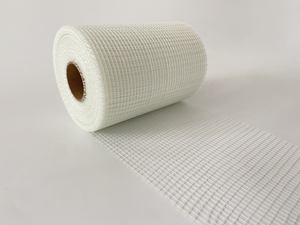 Rotolo di Rete in Fibra di Vetro Platino Resistente agli Alcali 65Gr Bianco 20cm 5x5 Personalizzabile per Stucco Alta Qualità Resistenza alle Crepe Rinforzata - Product Image 1