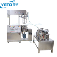 Homogénéisateur émulsifiant mélangeur sous vide électrique YETO 30L pour la fabrication de crèmes cosmétiques, gels, lotions et shampoings