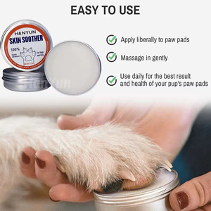 Baume Réparateur Apaisant <span class=keywords><strong>pour</strong></span> Peau d'Animaux de Compagnie en Gros – <span class=keywords><strong>Chien</strong></span>, Chat – <span class=keywords><strong>Pour</strong></span> Pattes Sèches et Fissurées – Sûr à Lécher – Beurre de Cacao – Absorption Rapide – Soutien Immunitaire – Pâte - Product Image 3