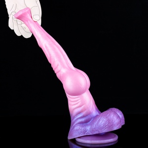 Dildo de Fantasía con Ventosa, Tapón Anal de Silicona, Masturbador Femenino, Juguetes Sexuales para Mujeres - Product Image 6