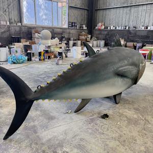 Forma personalizada para colgar en la pared decoración arte diseño resina tiburón atún <span class=keywords><strong>Pez</strong></span> <span class=keywords><strong>espada</strong></span> escultura para decoración de mariscos - Product Image 2