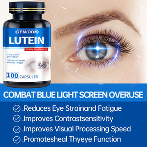 Luteina capsule zeaxantina naturale antiossidante Carotene selvatico coltivato in polvere per la salute degli occhi e visivo - Product Image 4