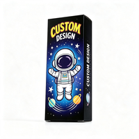 Emballage en papier résistant aux enfants du fabricant, cartouches de 0,5 ml, 1 ml, 2 g, boîte jetable vide personnalisée, boîte en papier CR