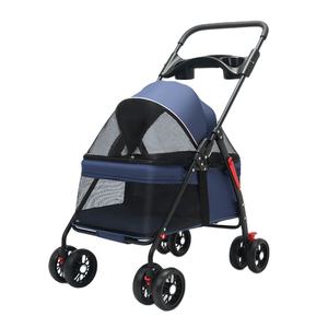 छोटे आउटडोर यात्रा हल्के फोल्डेबल लक्जरी कुत्तों और बिल्लियों के लिए बड़े आकार का ऑक्सब। - Product Image 1