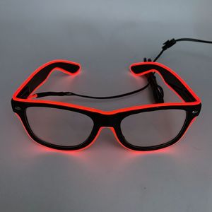 Proveedor al por mayor colorido música activada LED brillante anteojos neón EL alambre <span class=keywords><strong>gafas</strong></span> - Product Image 3