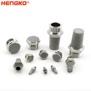 Спеченный клапан контроля скорости воздушного потока из нержавеющей стали воздушный глушитель Пневматический фильтр - Product Image 5