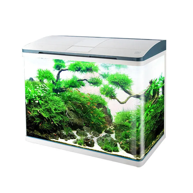 100l Aquariums Fish Tanks Planted Lamp Aquarium Glass Light Led Desktop Aquarium Fish Tank