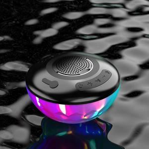 Ngoài trời nước bằng chứng bơi hồ bơi bay lên xoay UFO hình dạng loa IPX7 không thấm nước RGB ánh sáng không dây nổi Loa - Product Image 6