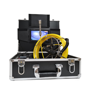 20m cavo + obiettivo 17mm endoscopio industriale con 1000TVL e 6 pz LED tubo fognario fotocamera - Product Image 1