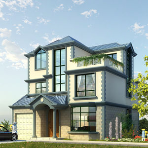 Villa moderna dell'acciaio leggero nel nuovo sviluppo e nella casa d'acciaio leggera di modo unico della Villa, gabinetto e ville Delicate del paese - Product Image 1