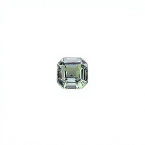 Pierre naturelle certifiée non chauffée, couleur bio, Tanzanite Sirène, taille Asscher carrée, Zoisite naturelle, 1,46 carat, clarté loupe - Product Image 1