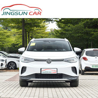 Pour VW ID.4 Longue Autonomie SUV 5 Portes 5 Places, Véhicule Électrique Pur Nouvelle Énergie, Voitures Électriques Chinoises, Pneus R19, Sièges en Cuir, Conduite à Gauche
