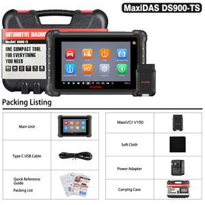 [VERSIÓN DE EE. UU.] Autel MaxiDAS DS900 TS Auto Sistema completo OBD 2 Escáner DS900 DS900TS DS808 Car <span class=keywords><strong>TPMS</strong></span> <span class=keywords><strong>Sensor</strong></span> Herramientas de diagnóstico de vehículos - Product Image 6
