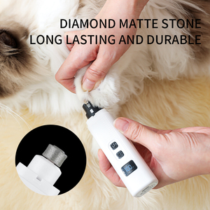 Cortauñas Eléctrico Profesional para Mascotas con Luz LED, Cortauñas Silencioso para Perros y Gatos, Herramienta de Aseo para Mascotas Recargable por USB de 2 Velocidades - Product Image 6