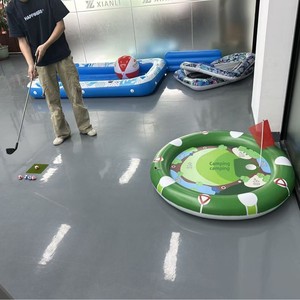 Nouveau jouet gonflable transfrontalier en plastique pour enfants, planche flottante de <span class=keywords><strong>golf</strong></span> pour piscine, jeux aquatiques pour cour et piscine, 0-24 mois FM TOY - Product Image 3